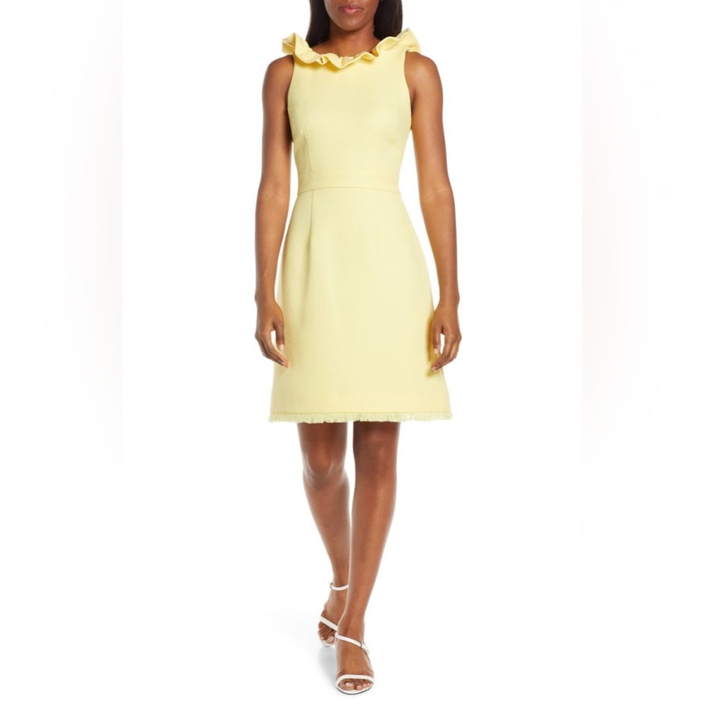 Eliza J Yellow Cocktail Dress